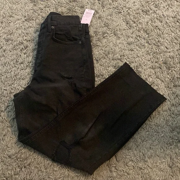 Wild fable highest rise straight legged jeans with holes brand new with tags - Picture 3 of 3